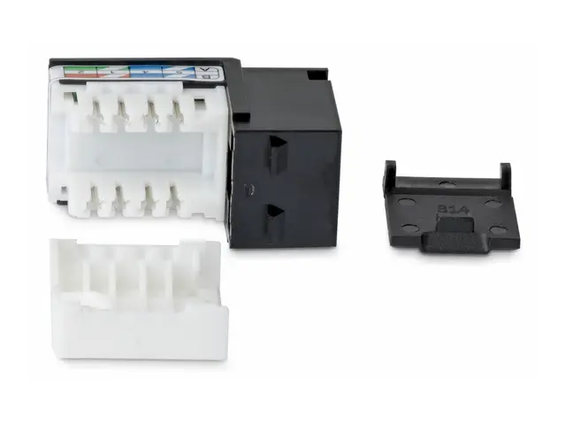 Startech - Trapes-jakk - 90°, 110 punch down - CAT 6 - UTP - RJ-45...