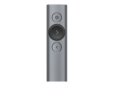 Logitech Spotlight - Presentasjonsfjernstyring - 3 knapper - skife...