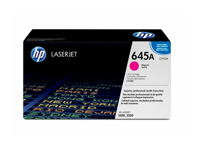HP 645A - Magenta original LaserJet tonerpatron (C9733A) for Color...