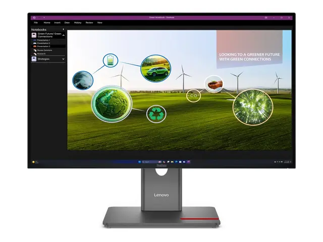 Lenovo ThinkVision P27Q-40 - LED-skjerm 27" 2560 x 1440 QHD @ 120 ...