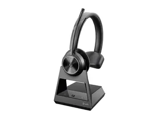 HP Poly Savi 7310-M Office - Savi 7300 series hodesett - on-ear - DECT - trådløs - svart - Certified for Microsoft Teams