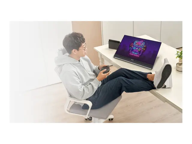 ASUS ZenScreen MB229CF - LED-skjerm 22" (21.5" synlig) portabel 19...
