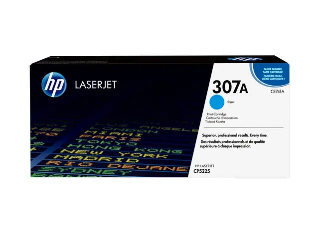 HP 307A - Cyan - original - LaserJet - tonerpatron (CE741A) - for ...