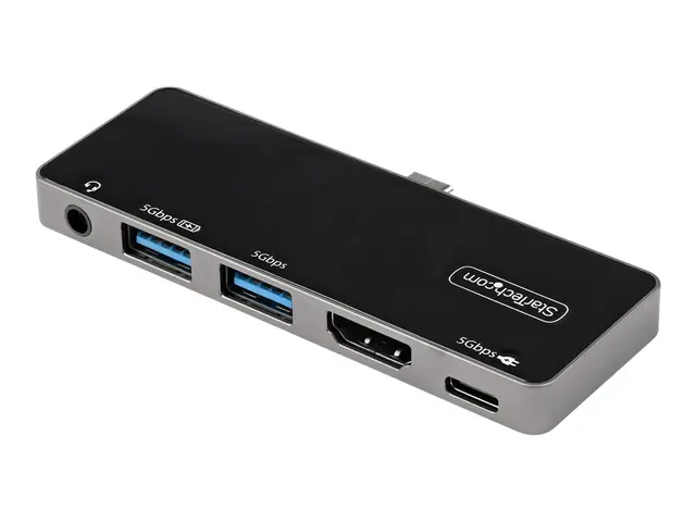 StarTech.com USB C Multiport Adapter, USB-C Mini Dock, to 4K 60Hz ...