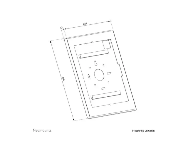 Neomounts - Monteringskomponent (hylster) - for nettbrett - låsbar...