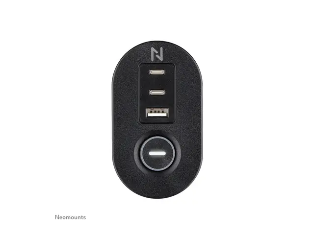 Neomounts - Flerkoplingslist USB-C + USB-A AC 230 V 3680 watt inng...