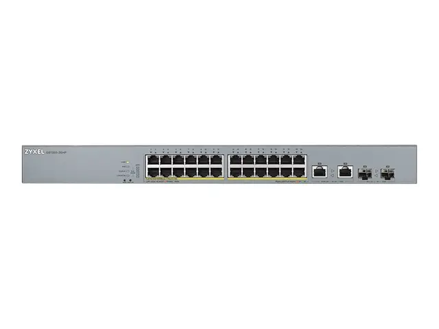 Zyxel GS1350-26HP - Switch - smart - 24 x 10/100/1000 (PoE+) + 2 x...