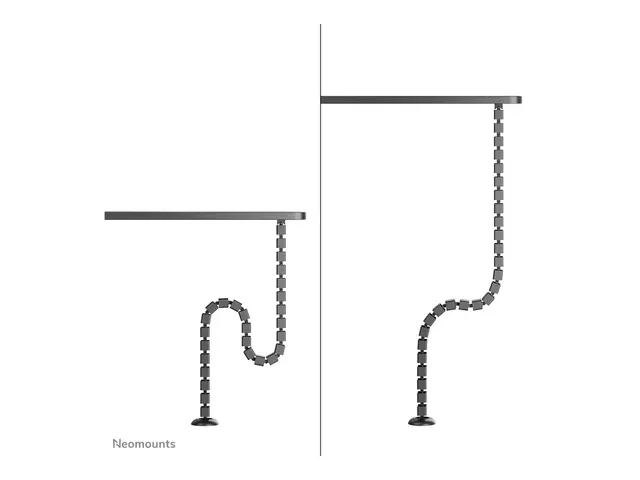 Neomounts - Kabelstyringsryggrad screw-mounted, universal svart