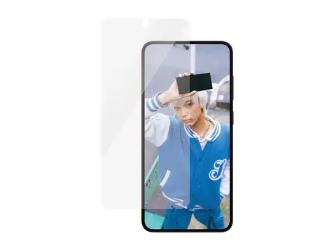 PanzerGlass - Skjermbeskyttelse for mobiltelefon ultrabred passform - glass - for Samsung Galaxy S25+