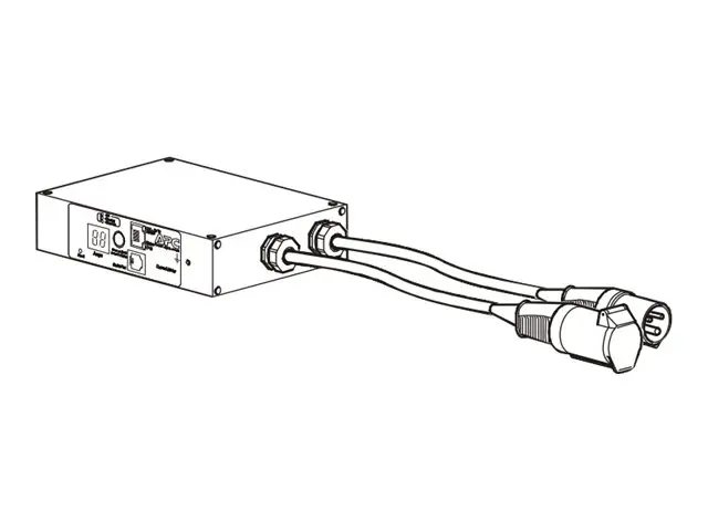APC In-Line Current Meter AP7152B - Strømovervåkingsenhet - AC 230...