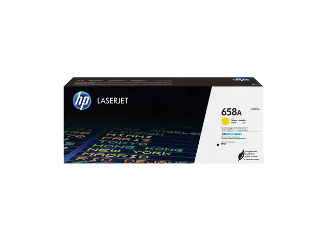 HP 658A - Gul - original - LaserJet - tonerpatron (W2002A) - for C...