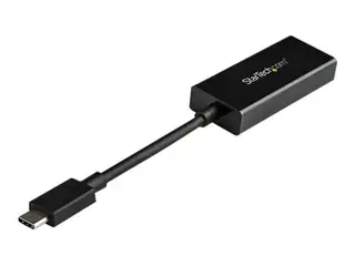 StarTech.com USB 3.1 Type C to HDMI Adapter with HDR 4K 60Hz - TB3 Compatible - Windows &amp; Mac Compatible Black USB C to HDMI Monitor Converter (CDP2HD4K60H) - ekstern videoadapter - MegaChips MCDP2900 - svart