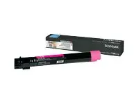 Lexmark - Ekstra høy ytelse - magenta - original - tonerpatron LCC...