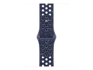 Apple Nike - Bånd for smart armbåndsur - 42mm M/L-størrelse - blått bånd - for Watch Hermès Series 7, Hermès Series 9, SE 3, Series 10, Series 11, Series 8, Series 9