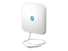 QuWireless QuSector 15V-35-4 - Antenne - panel Wi-Fi - 11 dBi (for 2.4 - 2.5 GHz), 15 dBi (for 5 - 7,125 GHz) - direksjonal - innendørs / utendørs, takmonterbar / veggmonterbar