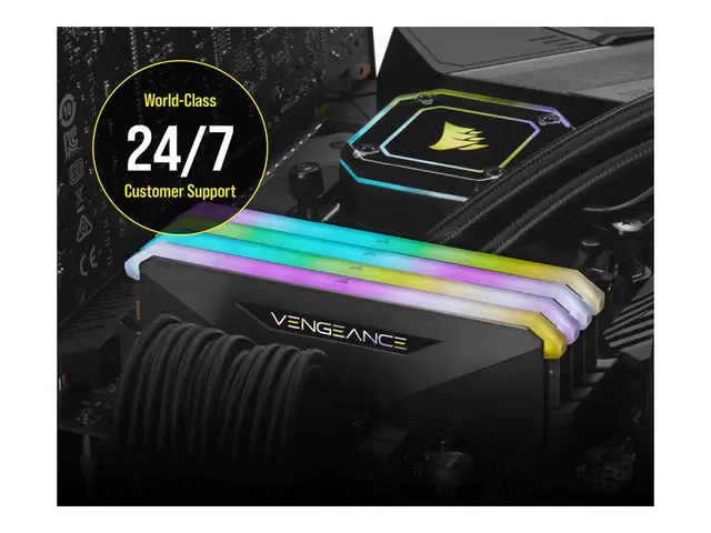 CORSAIR Vengeance RGB RT - DDR4 sett 32 GB: 2 x 16 GB DIMM 288-pin...