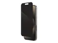 ZAGG InvisibleShield Glass Elite Privacy Skjermbeskyttelse for mobiltelefon - glass - med personvernsfilter - 2-veis - for Apple iPhone 15 Pro
