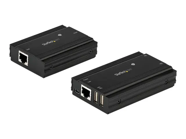 StarTech.com 4 Port USB 2.0 Extender Hub over Single CAT5e/CAT6 Et...