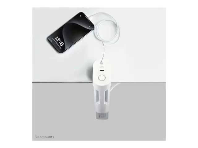 Neomounts - Flerkoplingslist USB-C + USB-A AC 230 V 3680 watt inng...