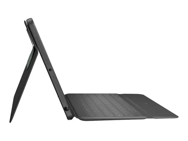 Logitech Rugged Folio - Tastatur og folioveske - Apple Smart conne...