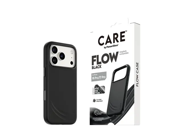 CARE by PanzerGlass Flow - Beskyttende deksel for mobiltelefon - h...