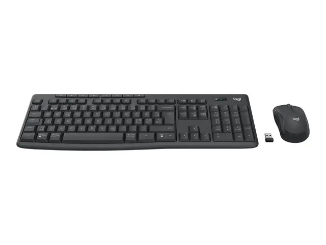 Logitech MK370 Combo for Business - Tastatur- og mussett trådløs B...
