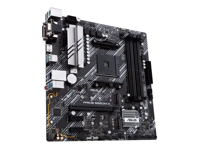 ASUS PRIME B550M-A/CSM - Hovedkort micro ATX Socket AM4 AMD B550 C...