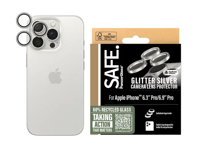 SAFE. by PanzerGlass - Linsebeskytter for mobiltelefon kamera glas...