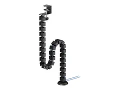Neomounts - Kabelstyringsryggrad clamp-on design, universal - svart