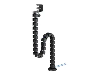 Neomounts - Kabelstyringsryggrad clamp-on design, universal - svart