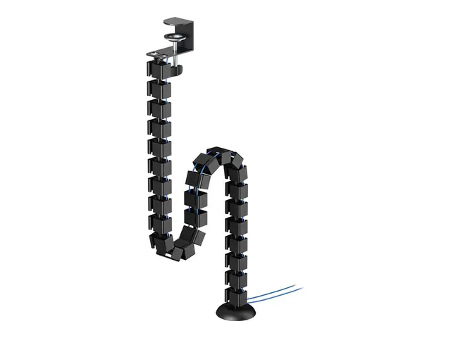 Neomounts - Kabelstyringsryggrad clamp-on design, universal svart