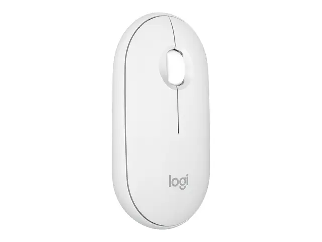 Logitech Pebble Mouse 2 M350s - Mus optisk 3 knapper trådløs Bluet...