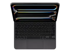 Apple Magic Keyboard - Tastatur og folioveske med styrepute - bakbelysning - Apple Smart connector - QWERTY - Internasjonal engelsk / kanadisk fransk - svart