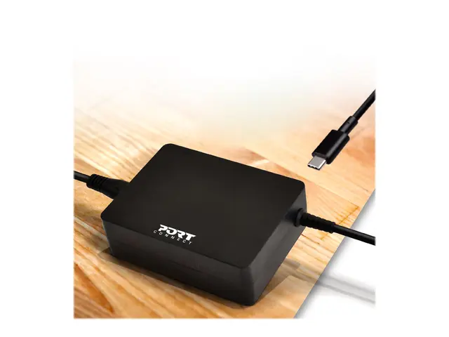 PORT Connect POWER SUPPLY TYPE C - Strømadapter AC 100-240 V 90 wa...