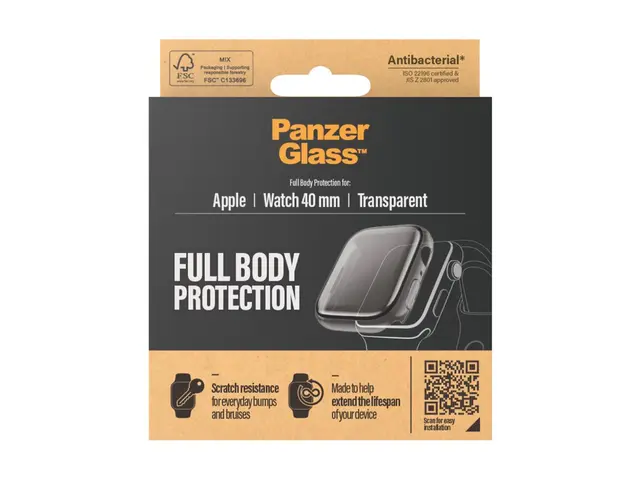 PanzerGlass - Skjermbeskyttelse for smart armbåndsur helhus glass ...