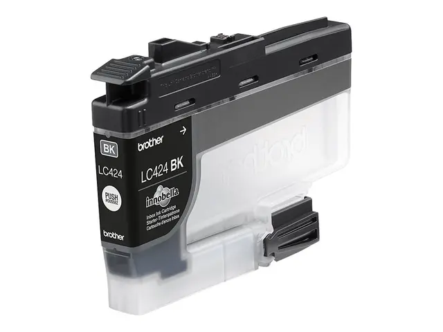 Brother LC424BK - Svart - original - blekkpatron - for Brother DCP...