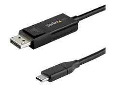 STARTECH.COM 6.6 ft. 2m USB-C to DisplayPort 1.4 Cable - Bi-Directional