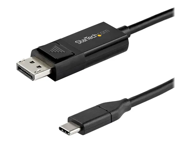 StarTech.com 6ft/2m USB C to DisplayPort 1.4 Cable 8K 60Hz/4K, Bid...