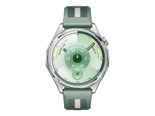 Huawei Watch GT 6 - 46 mm rustfritt stål smartklokke med stropp co...