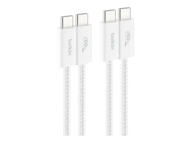Belkin BoostCharge - USB-kabel 24 pin USB-C (hann) til 1.5 m Hurti...