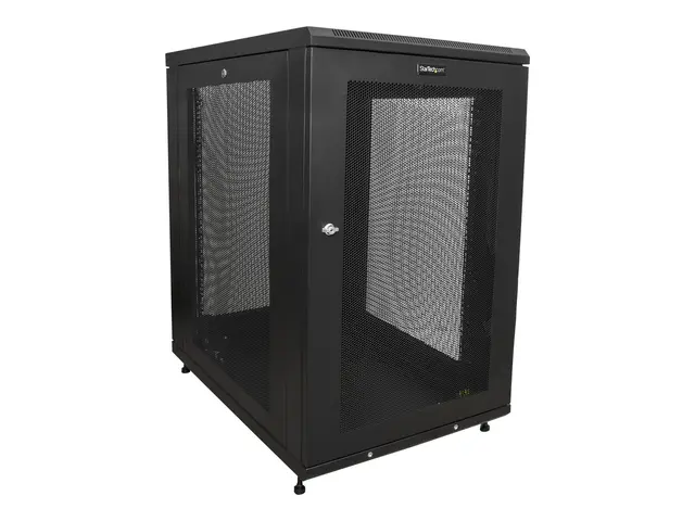Startech 18U Server Rack Cabinet, 4-Post Adjustable Depth (2" to 3...