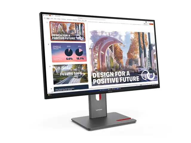 Lenovo ThinkVision T27qd-40 - LED-skjerm 27" 2560 x 1440 QHD @ 120...