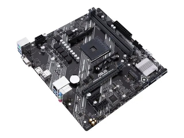 ASUS PRIME A520M-K - Hovedkort micro ATX Socket AM4 AMD A520 Chips...