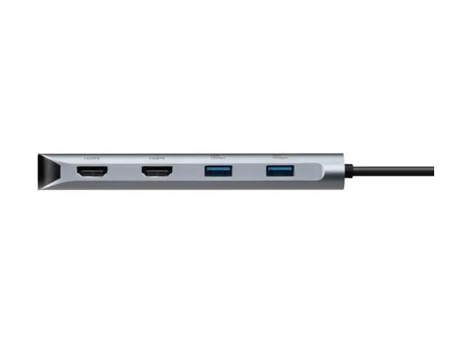 Targus - dokkingstasjon USB-C 2 x HDMI 1GbE