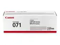Canon 071 - Svart - original - tonerpatron for i-SENSYS LBP122dw, MF272dw