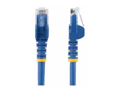 STARTECH 0.5 m Blue Snagless Cat6 UTP Patch Cable - ETL Verified