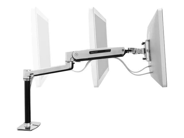 Ergotron LX HD Sit-Stand - Monteringssett (leddarm, stang, VESA-ad...