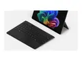 Microsoft Surface Pro Flex Keyboard - tastatur med styreplate, akselerometer, lagrings- og ladebakke for Surface Slim Pen 2 - QWERTY - Engelsk - svart - med Slim Pen Inn-enhet