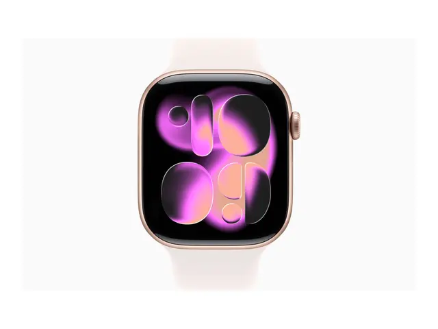 Apple Watch Series 11 (GPS) - 46 mm rosegull aluminium smartklokke...