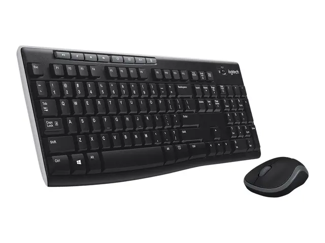 Logitech MK270 Wireless Combo - Tastatur- og mussett trådløs 2.4 G...